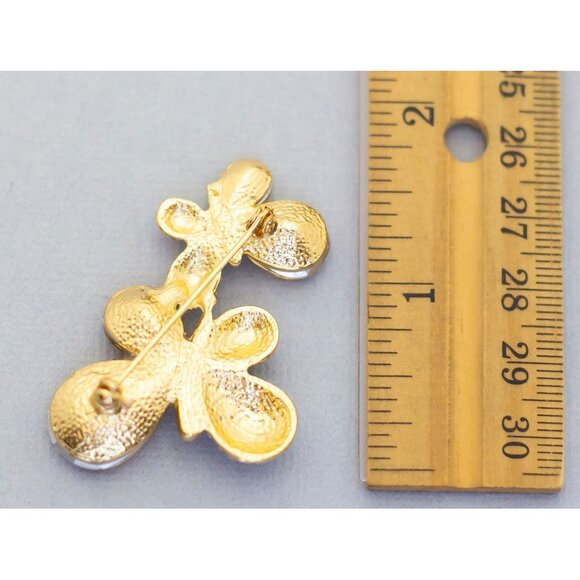 Art deco butterfly vintage brooch (C7) - Picture 2 of 2